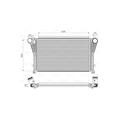 Valeo intercooler 818347 usato  Spedito ovunque in Italia 