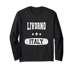 Vintage Livorno, Italia Maglia a Manica usato  Spedito ovunque in Italia 