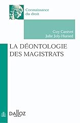 Déontologie magistrats d'occasion  Livré partout en France