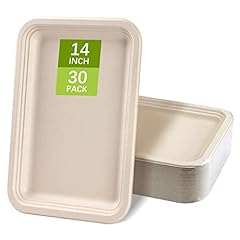 CVIUYO 100% Biodegradable Compostable , 30 Pack 14Inch for sale  Delivered anywhere in UK