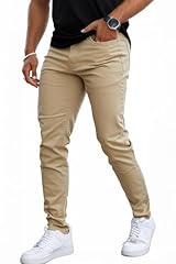 Gingtto khaki jeans for sale  Delivered anywhere in USA 