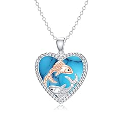 Lonago pisces necklace for sale  Delivered anywhere in USA 
