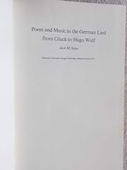 Poems music german for sale  Delivered anywhere in UK