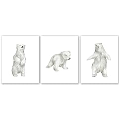 Watercolor polar bear for sale  Delivered anywhere in USA 