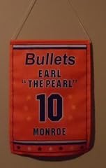 Washington bullets earl for sale  Delivered anywhere in USA 