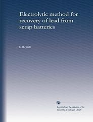 Electrolytic method recovery for sale  Delivered anywhere in USA 