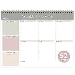 Weekly list notepad for sale  Delivered anywhere in USA 