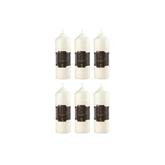 Pillar candles pack for sale  Delivered anywhere in UK