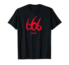 Lucky 666 shirt for sale  Delivered anywhere in USA 