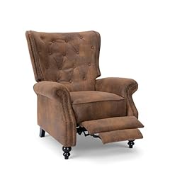 Fabric leather brown for sale  Delivered anywhere in UK