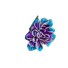 Enamel peony ring for sale  Delivered anywhere in UK