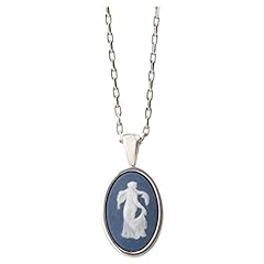 WEDGWOOD Palladium Silver Plated Classic Blue Oval for sale  Delivered anywhere in UK
