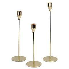 Tulip candlesticks gold for sale  Delivered anywhere in UK