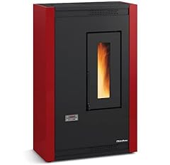 Stufa pellet 8kw usato  Spedito ovunque in Italia 