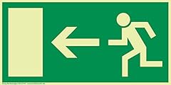 Schild notausgang pfeil gebraucht kaufen  Wird an jeden Ort in Deutschland