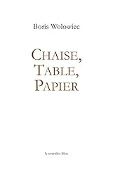 Chaise table papier d'occasion  Livré partout en Belgiqu