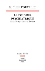 Pouvoir psychiatrique cours d'occasion  Livré partout en France