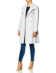 Calvin Klein Womens Belted Double Weave Trench, Powder for sale  Delivered anywhere in USA 