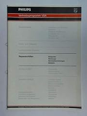 Philips vertriebsprogramm csa gebraucht kaufen  Wird an jeden Ort in Deutschland