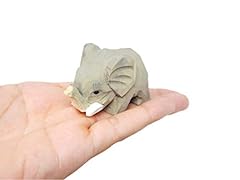 Small wooden elephant for sale  Delivered anywhere in USA 