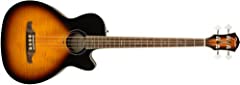 Fender FA-450CE Acoustic Bass Guitar - 3-Color Sunburst for sale  Delivered anywhere in UK