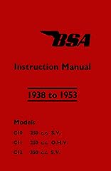 Instruction manual bsa for sale  Delivered anywhere in UK