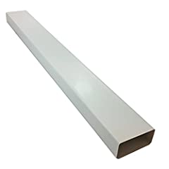 Kair Rectangular Flat Ducting 110mm x 54mm - 1 Metre for sale  Delivered anywhere in UK
