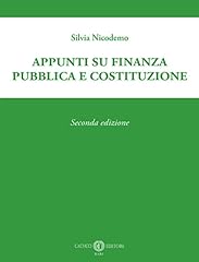 Appunti finanza pubblica usato  Spedito ovunque in Italia 