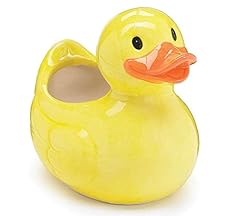 Yellow duck planter for sale  Delivered anywhere in USA 