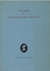 Lettere giulia beccaria usato  Spedito ovunque in Italia 