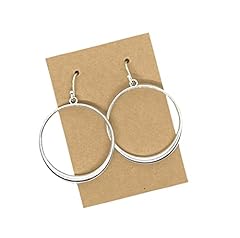 Open hoop sterling for sale  Delivered anywhere in USA 