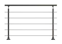 Modernes geländer set gebraucht kaufen  Wird an jeden Ort in Deutschland