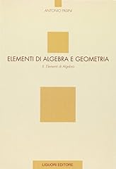 Elementi algebra geometria. usato  Spedito ovunque in Italia 