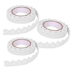 3pcs white lace for sale  Delivered anywhere in UK