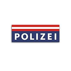 Polizei österreich aufkleber gebraucht kaufen  Wird an jeden Ort in Deutschland