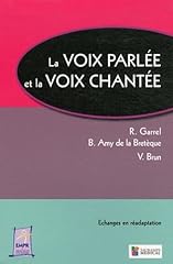 Voix parlee voix d'occasion  Livré partout en France
