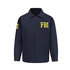 Geanbaye fbi jacket for sale  Delivered anywhere in USA 
