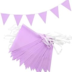 66ft purple bunting for sale  Delivered anywhere in UK