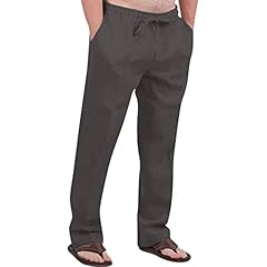 Uxxnjfg pantalone lino usato  Spedito ovunque in Italia 
