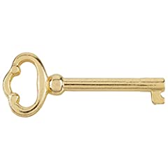 Hollow Barrel Brass Plated Skeleton Key for Antique, used for sale  Delivered anywhere in USA 