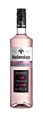 Moskovskaya pink vodka usato  Spedito ovunque in Italia 