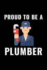 Proud plumber journal for sale  Delivered anywhere in UK