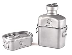Valtcan Titanium Canteen Military Mess Kit 1100ml 37oz for sale  Delivered anywhere in Canada