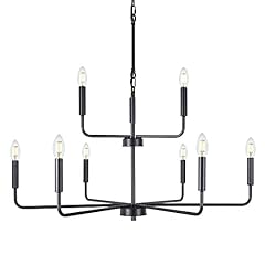 Tochic black chandelier for sale  Delivered anywhere in USA 
