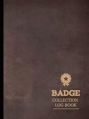 Badge collection log for sale  Delivered anywhere in UK
