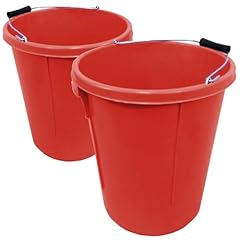 Red plasterer bucket for sale  Delivered anywhere in UK