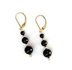 Black onyx earrings for sale  Delivered anywhere in USA 
