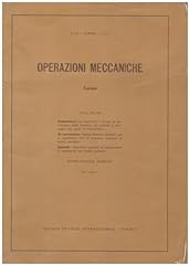Operazioni meccaniche. tornio usato  Spedito ovunque in Italia 