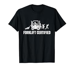 Forklift certified shirt for sale  Delivered anywhere in USA 