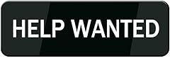 Help wanted signs for sale  Delivered anywhere in USA 